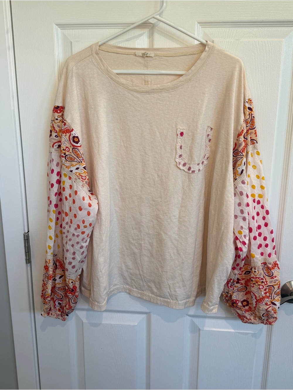 Easel cotton jersey top - Picture 2 of 5